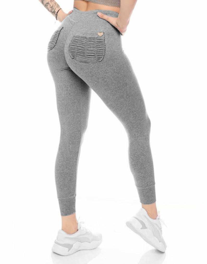 Cute Booty Lounge Leggings with back pockets and scrunch booty